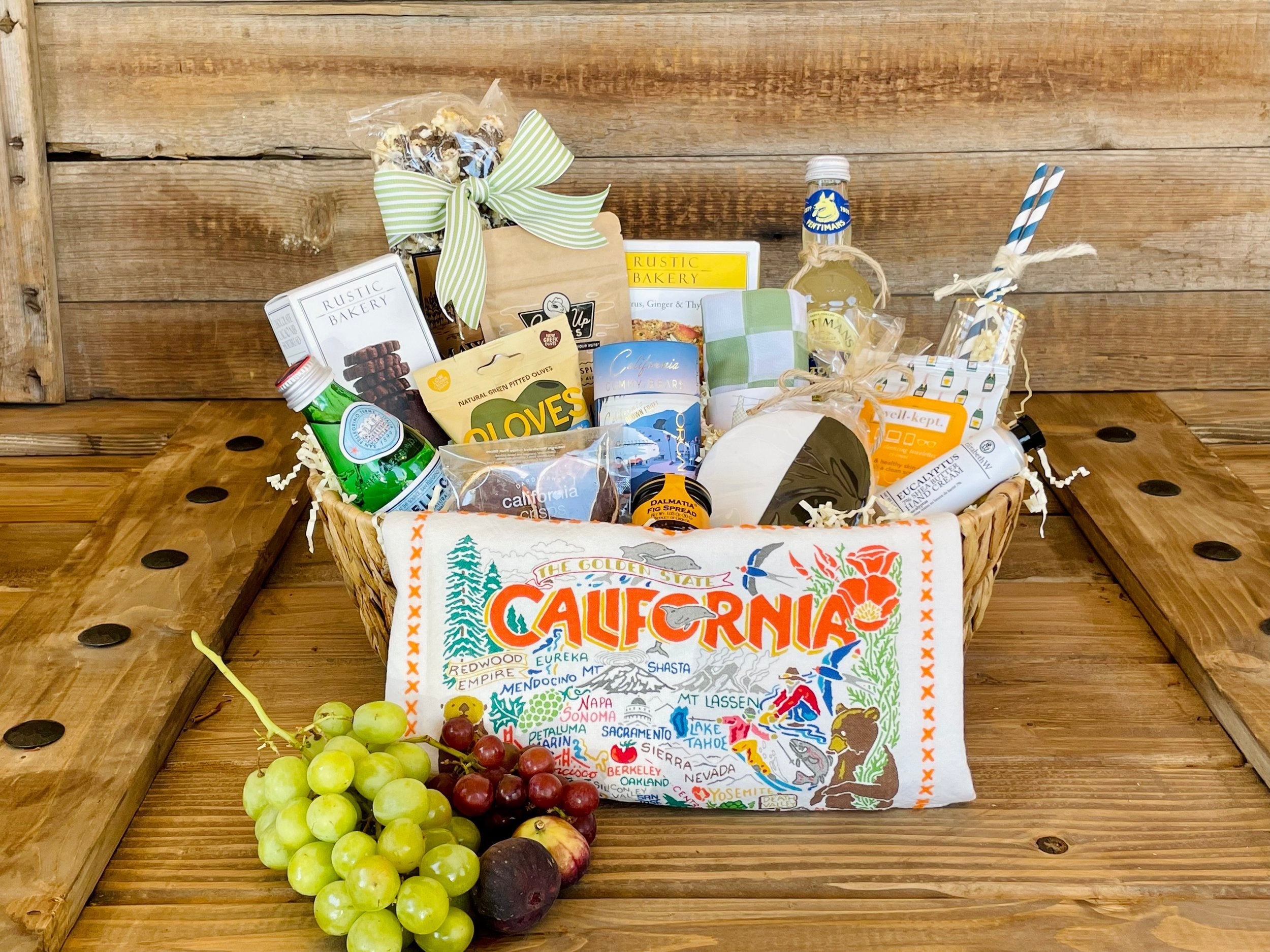 California Hospitality Gift Basket Supreme Nifty Package Co